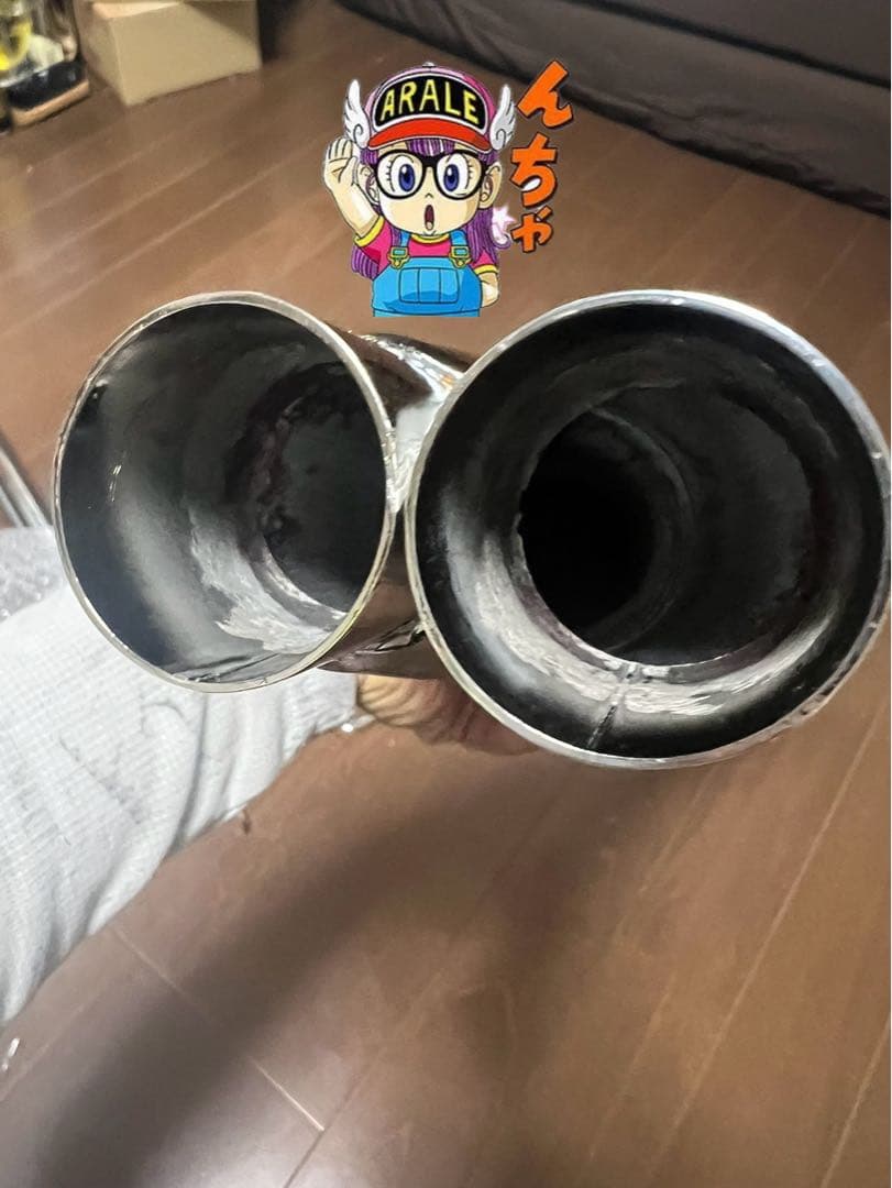 ゼットファーザー　スーパーゴイスー管　GSX250E ザリ　ゴキ　gs400e