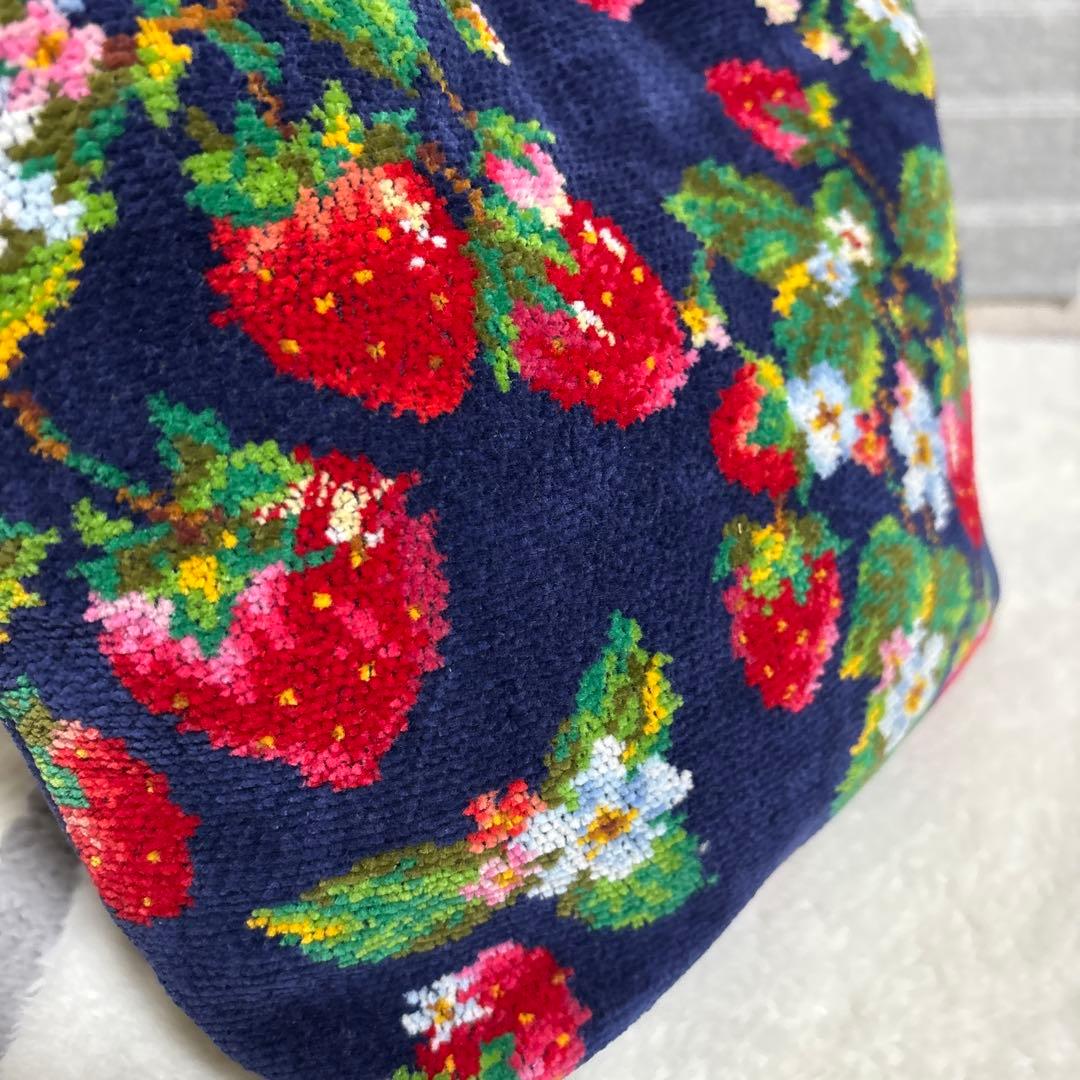 美品　フェイラー　ストロベリーフィールド　トートバッグ