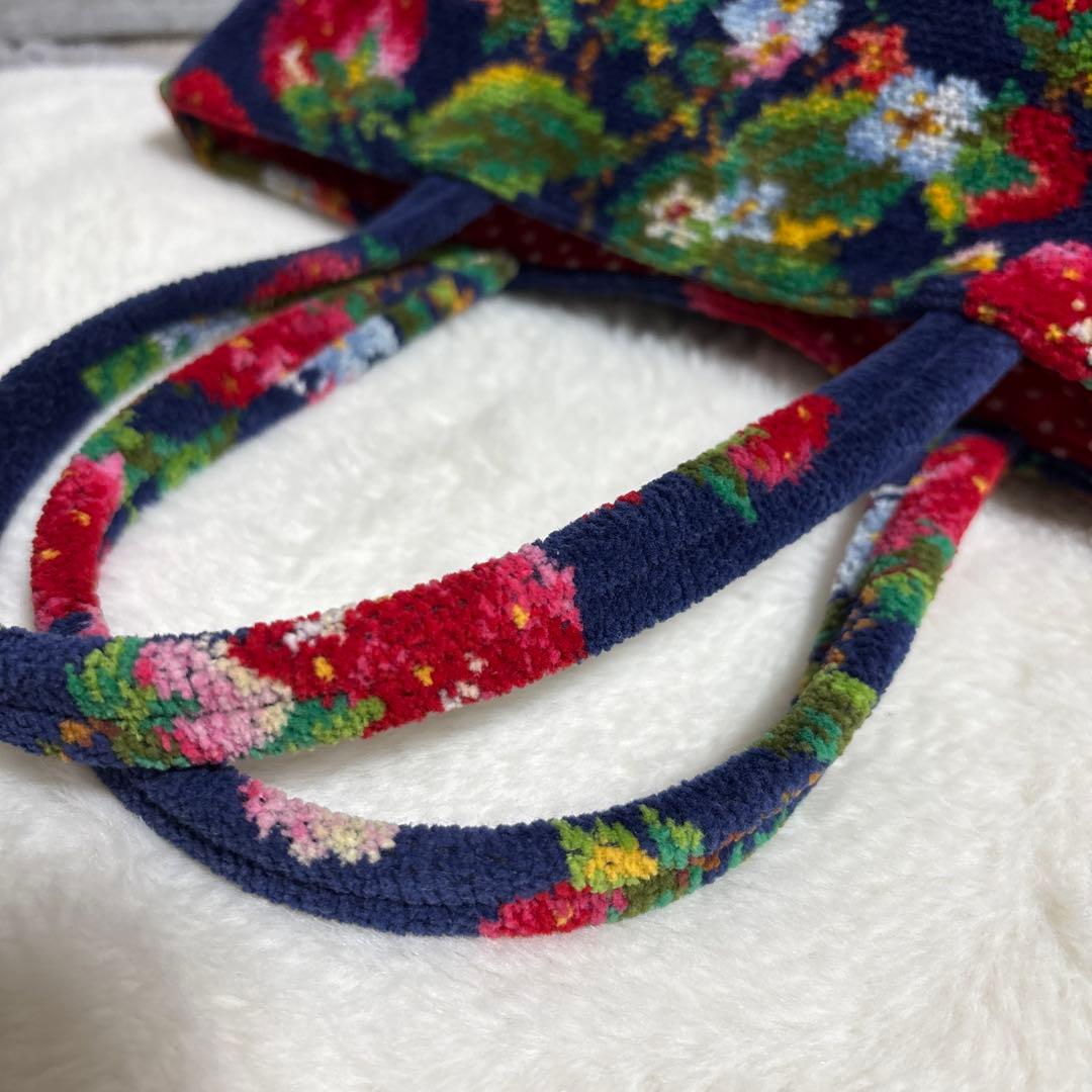 美品　フェイラー　ストロベリーフィールド　トートバッグ