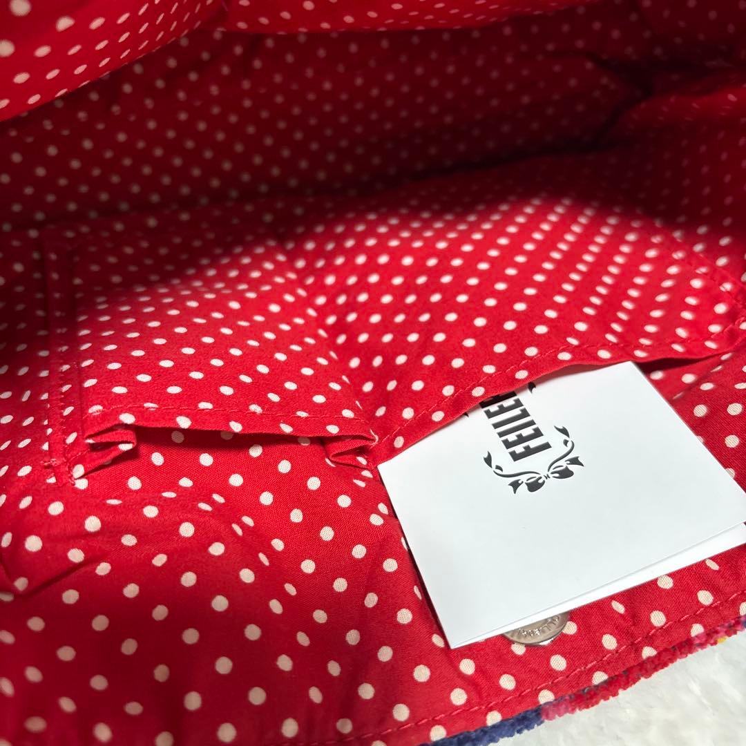 美品　フェイラー　ストロベリーフィールド　トートバッグ