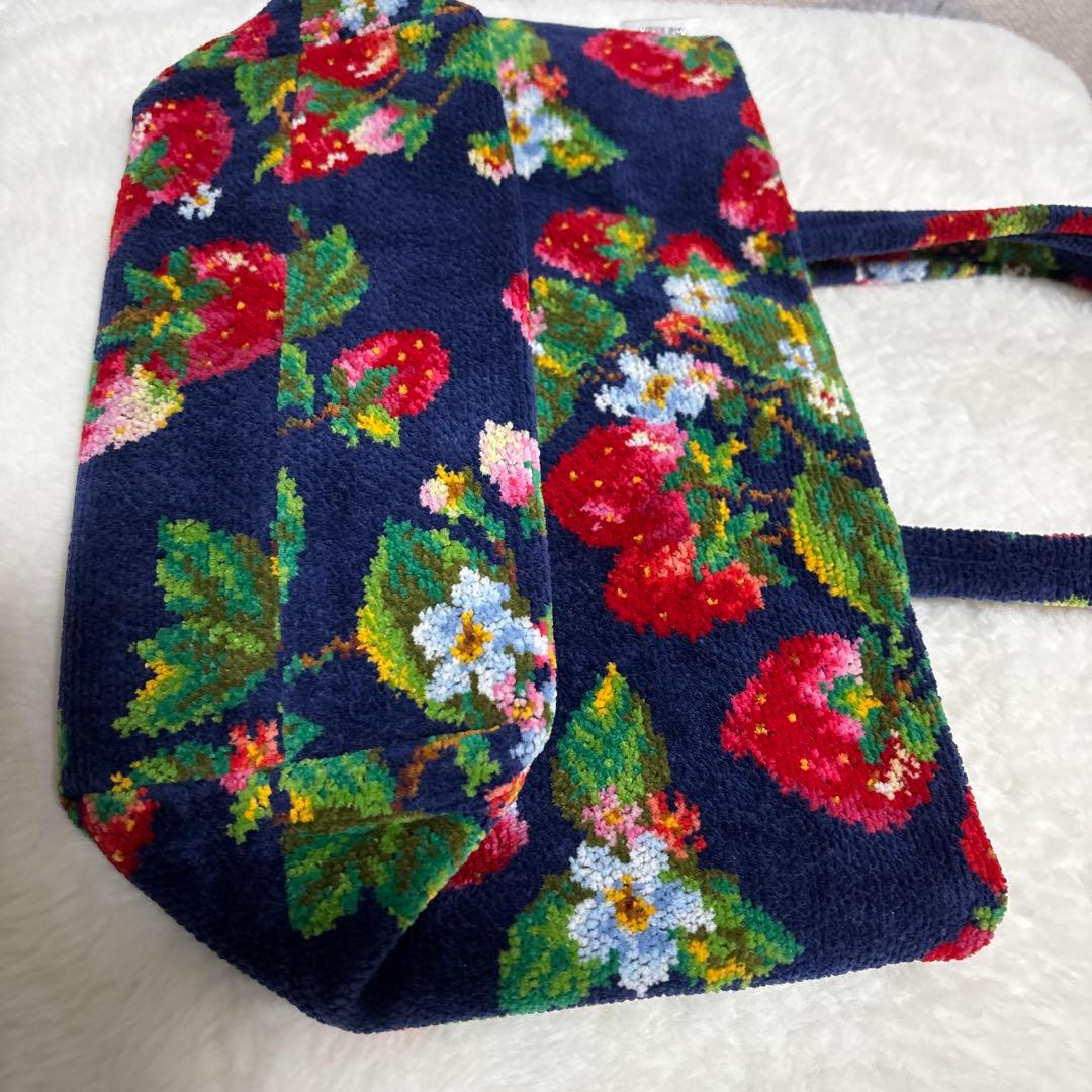 美品　フェイラー　ストロベリーフィールド　トートバッグ