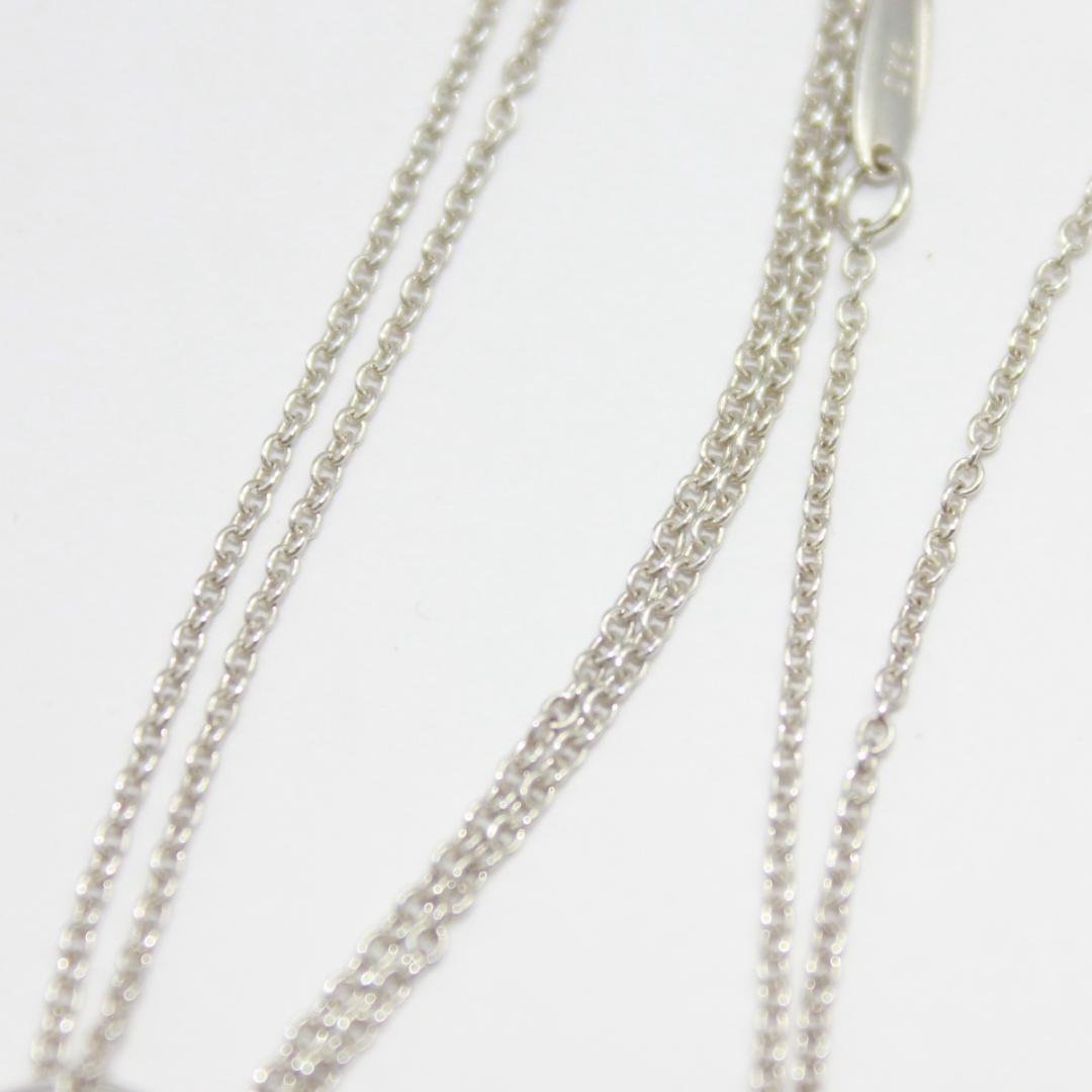 美品 Tiffany&Co. ティファニー オープンハート シルバー ネックレス