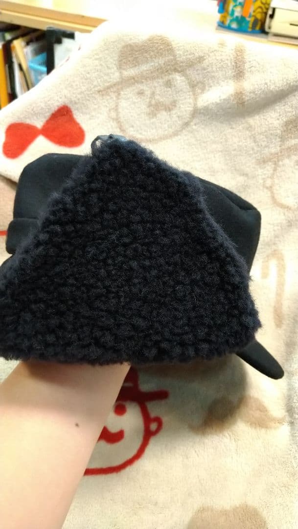 960☆　未使用！　ヨウジヤマモト　ワイズ　ボアウールイヤーキャップ　帽子