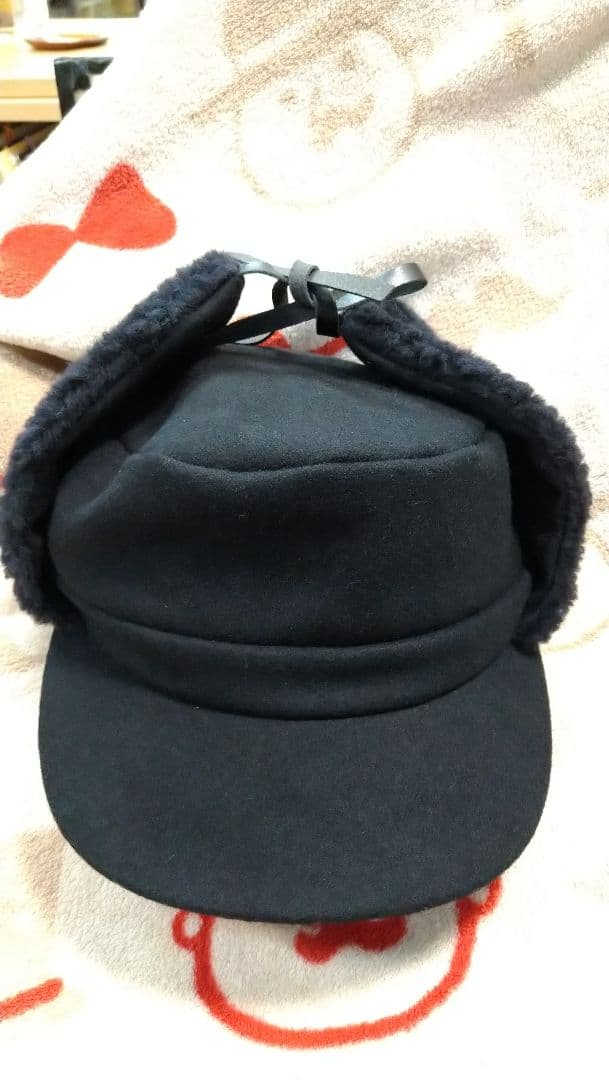 960☆　未使用！　ヨウジヤマモト　ワイズ　ボアウールイヤーキャップ　帽子