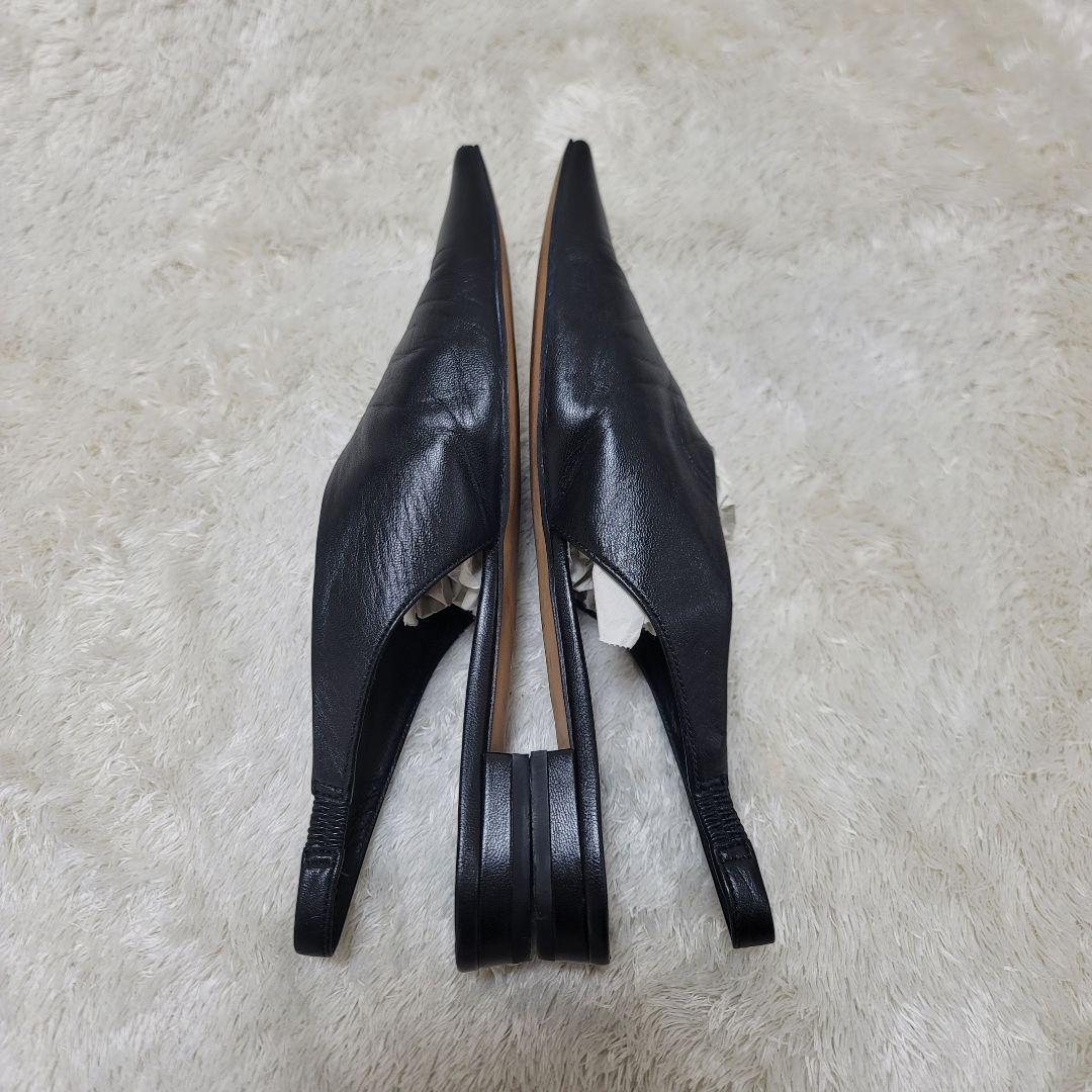 MARW UNITED ARROWS　バックストラップ フラットシューズ