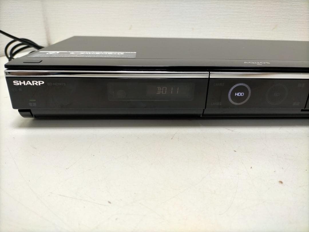 ブルーレイレコーダー　SHARP AQUOS BD-HDW73　48295-2