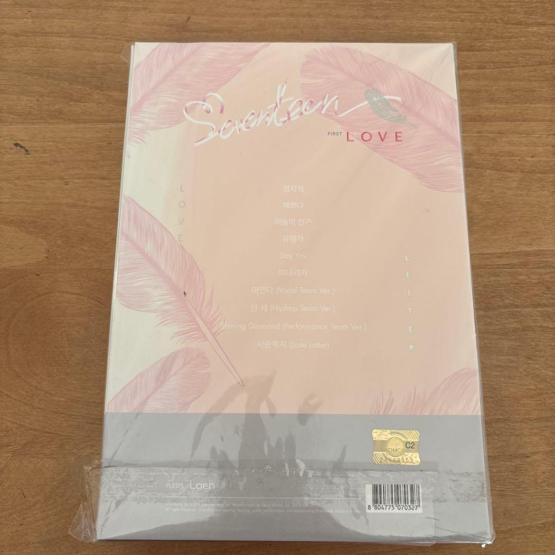 ま*い様 Seventeen First Love サイン入りアルバム ジュン