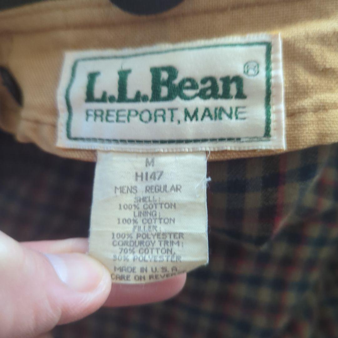 L.L.BEAN ダック生地ヴィンテージ ハンティングジャケット ライナー有