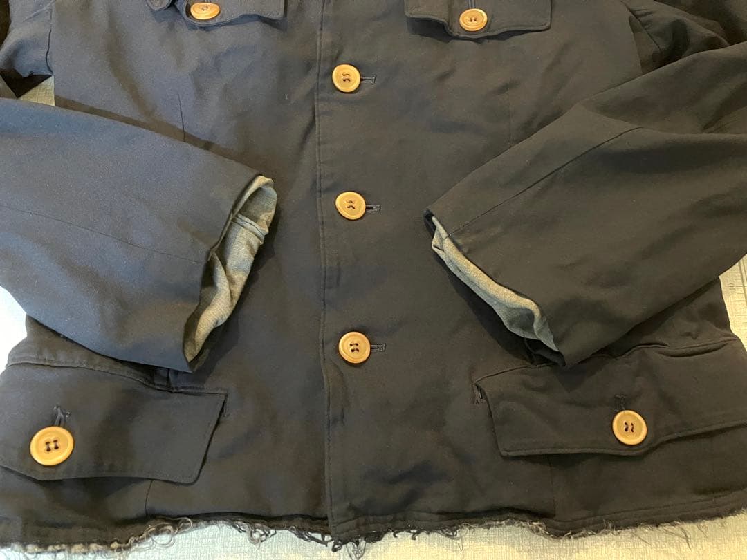 COMME des GARCONS コムコム　カットオフ　ジャケット