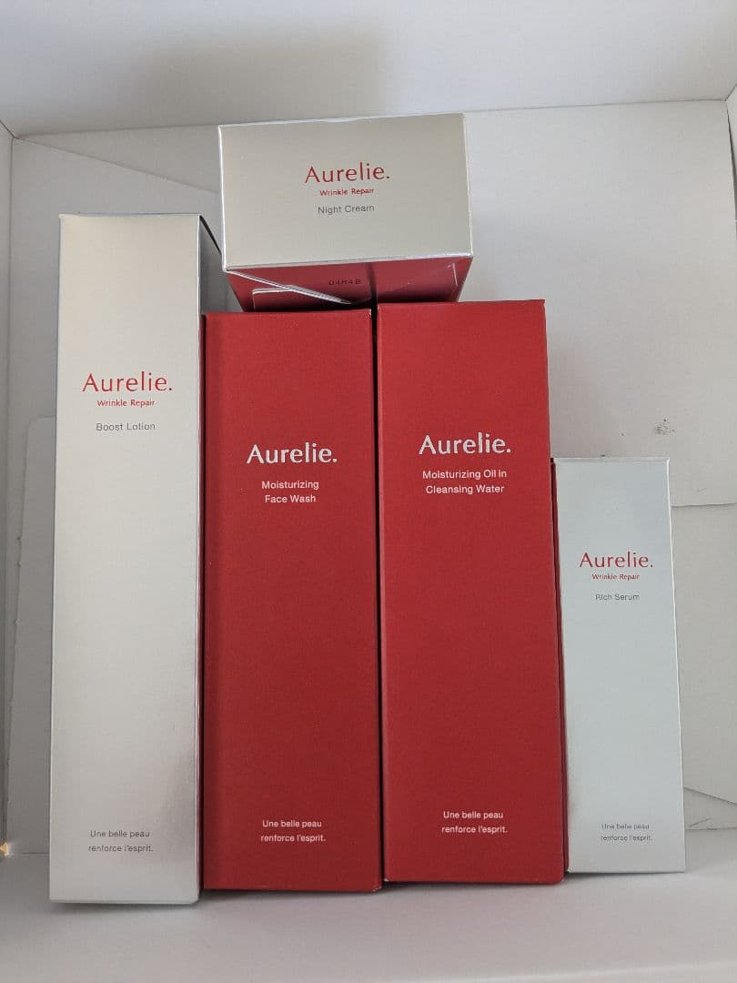 オレリー プレミアムエイジング集中ケアコース5点セット