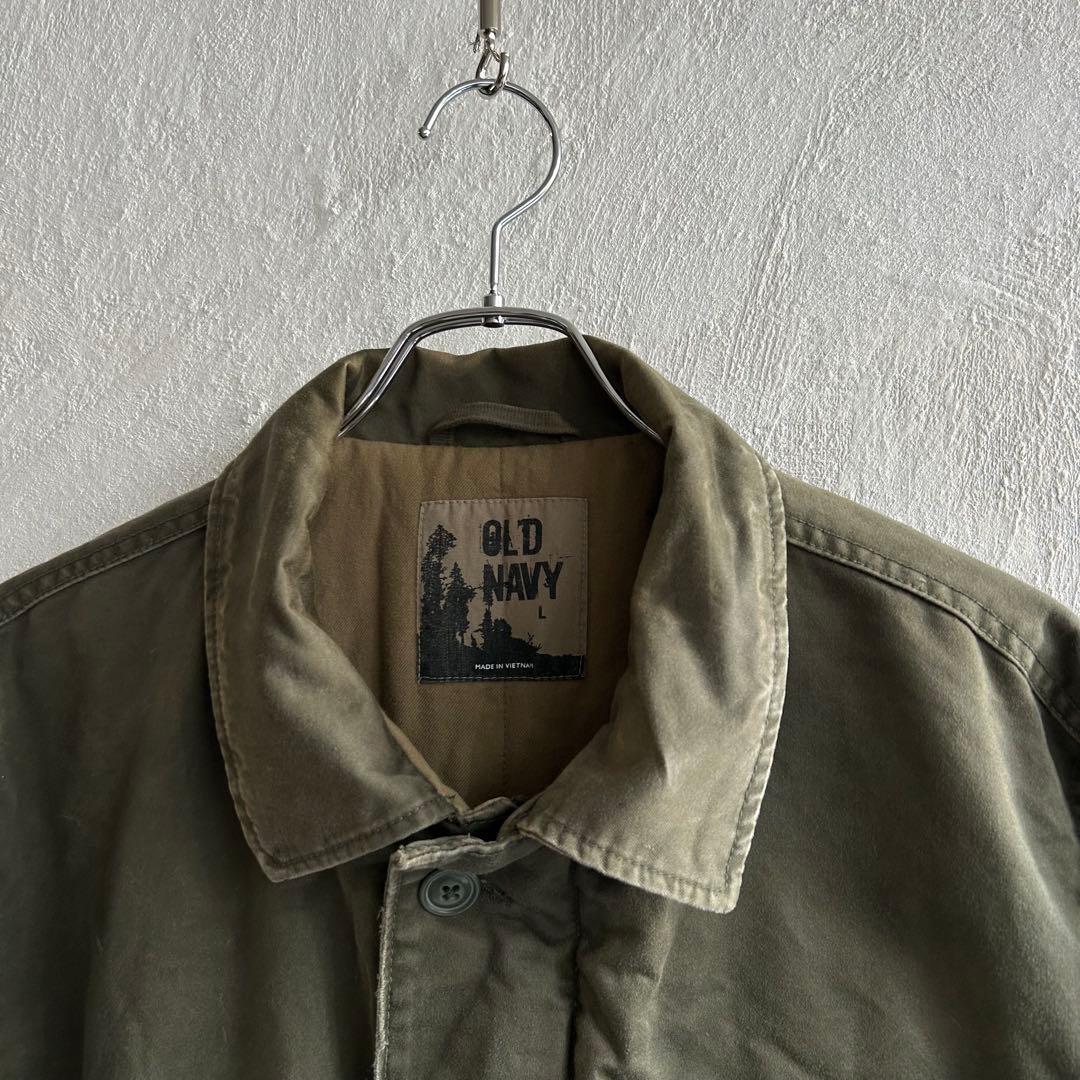 90S OLD NAVY A-2 デッキジャケット A2 コットン
