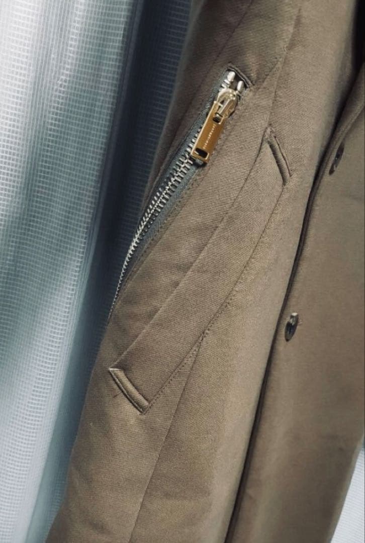 ジュンハシモト ヌクモリチェスターコート