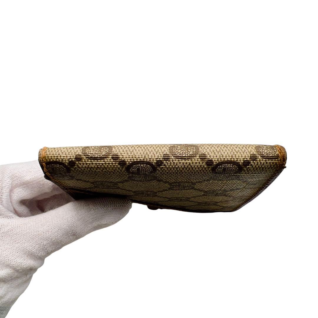 OLD GUCCI GGシュプリーム インターロッキング 折り財布 7715