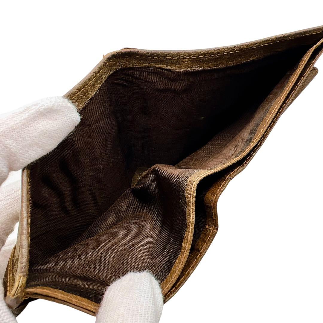 OLD GUCCI GGシュプリーム インターロッキング 折り財布 7715