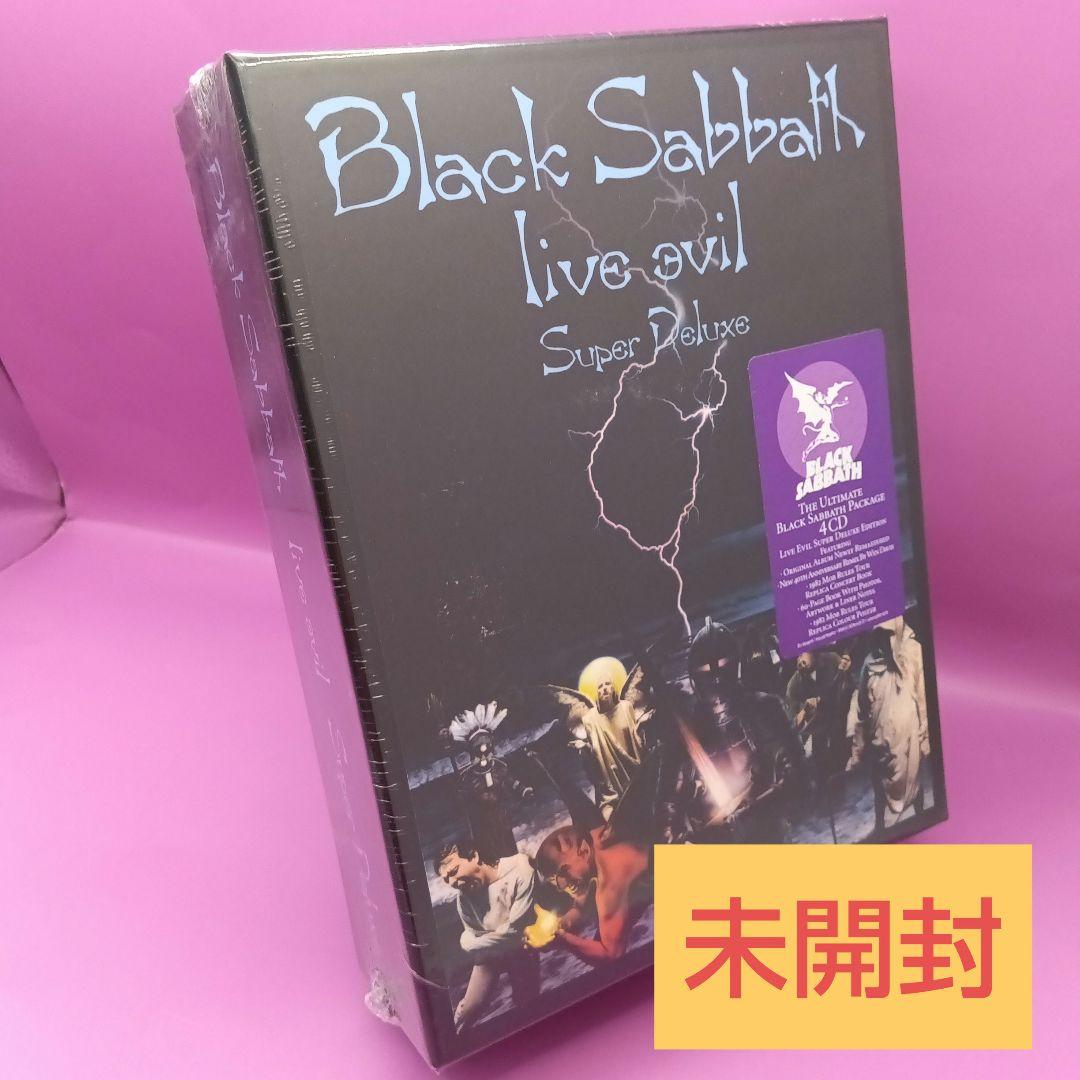 ☆未開封 Black Sabbath Live Evil 輸入盤
