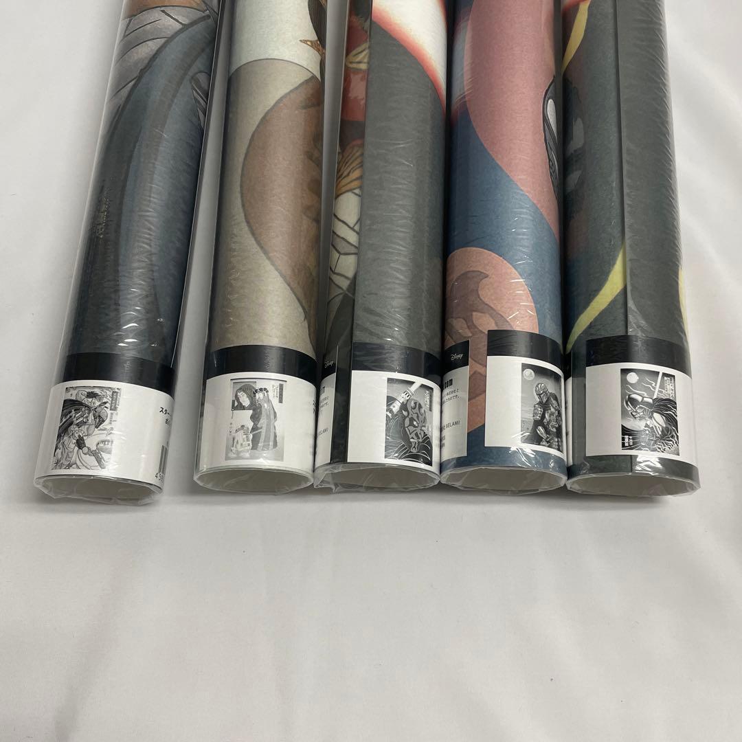 スターウォーズ 浮世絵 ポスター 5種セット