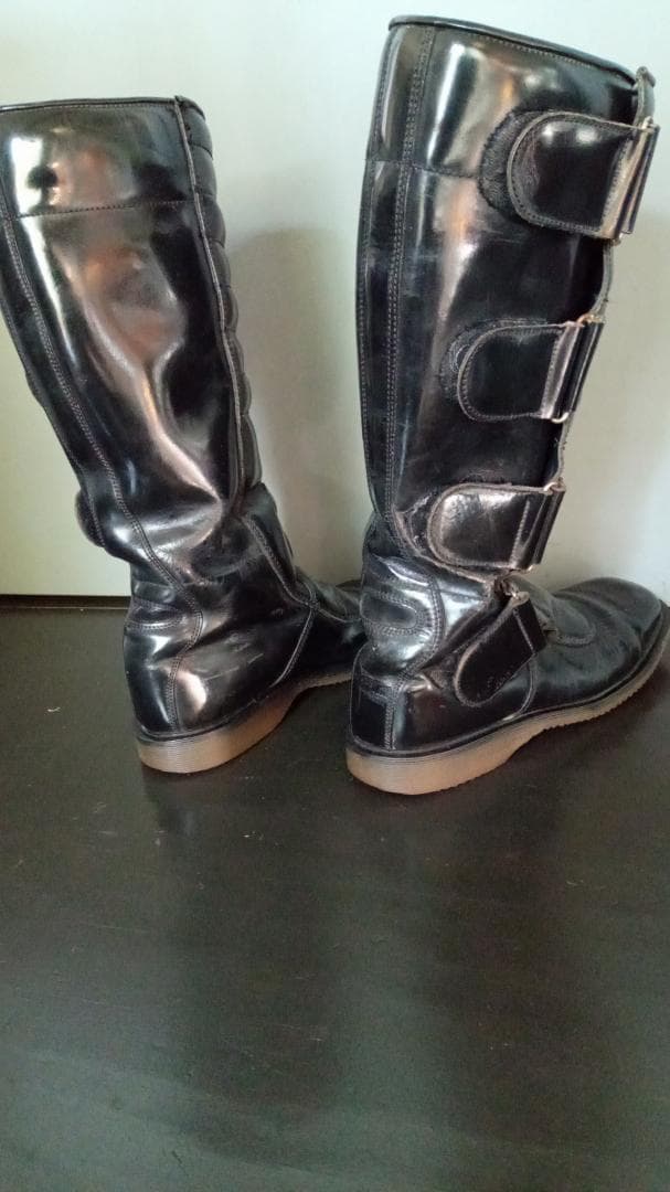 海外製品 ゴールドトップ バイク ブーツ