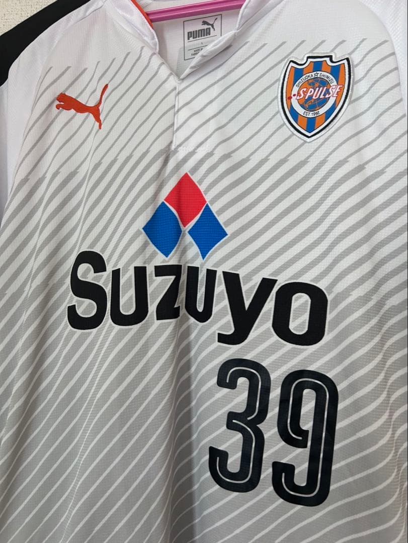 清水エスパルス アウェイユニ 39 SHIRA