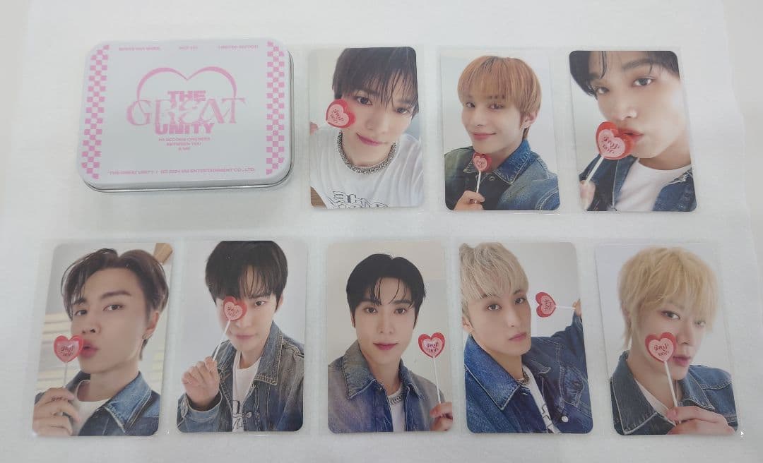 NCT127 ソウル展示会 限定カード　ホワイトデーVer.　フルコンプ缶