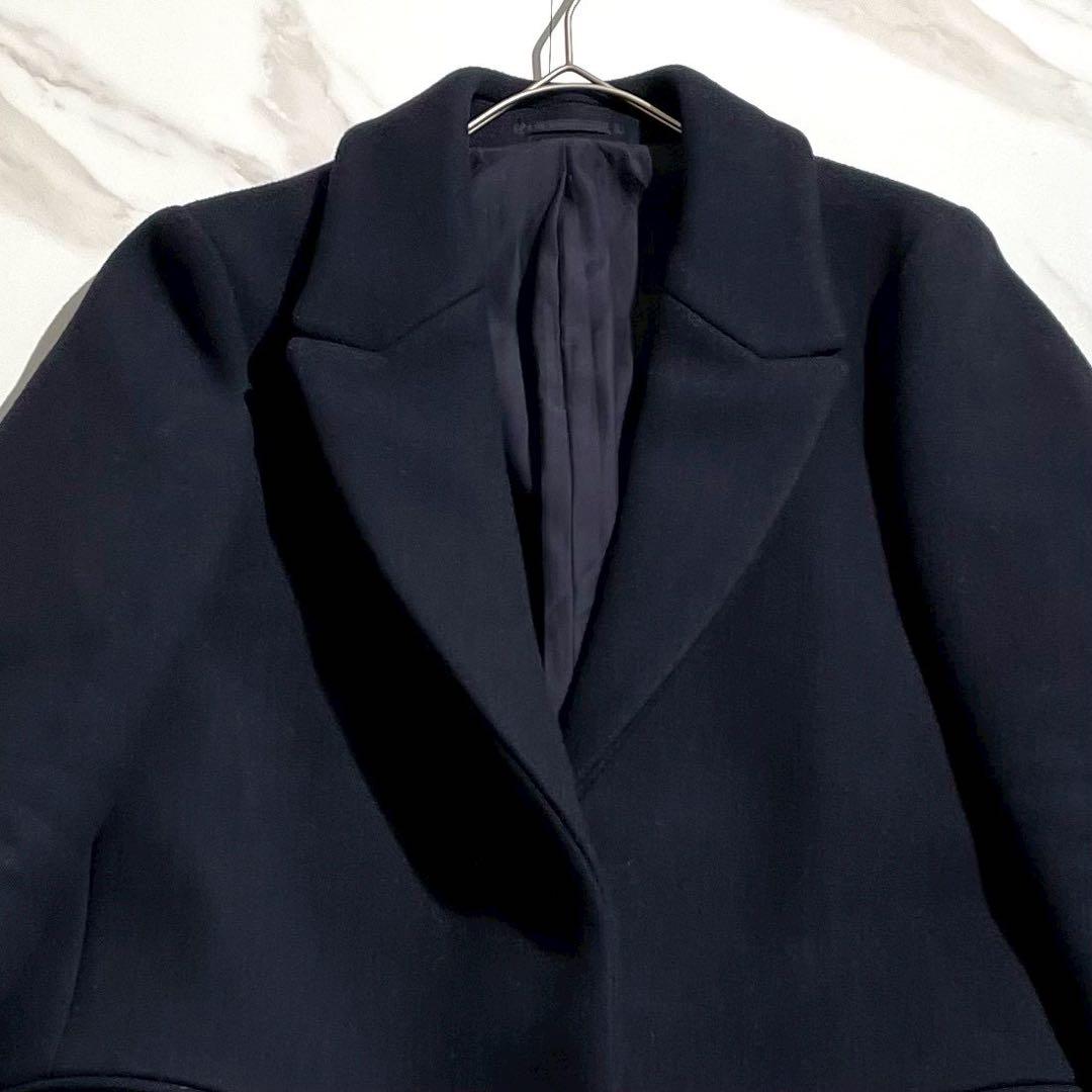 極美品 6 ユナイテッドアローズ チェスターコート ROKU ロング丈 【221