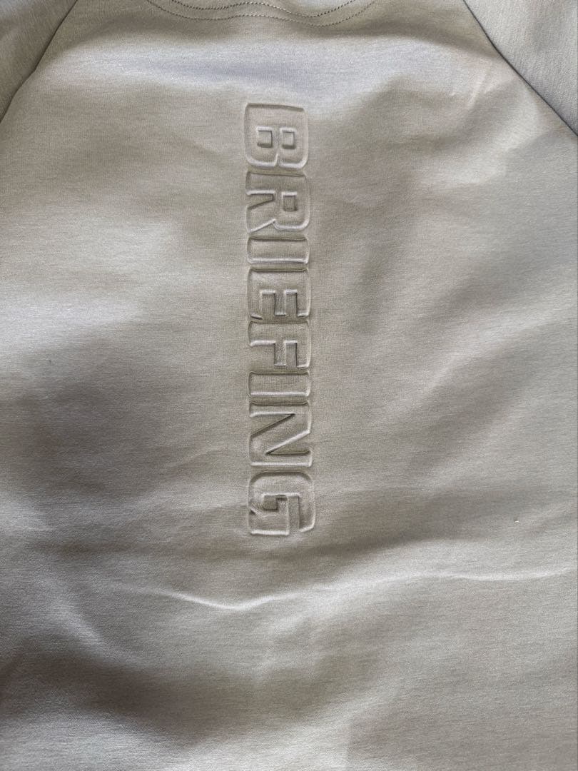 ブリーフィング　MEN’S WARM 3D LOGO PARKA 色グレー　Ｌ