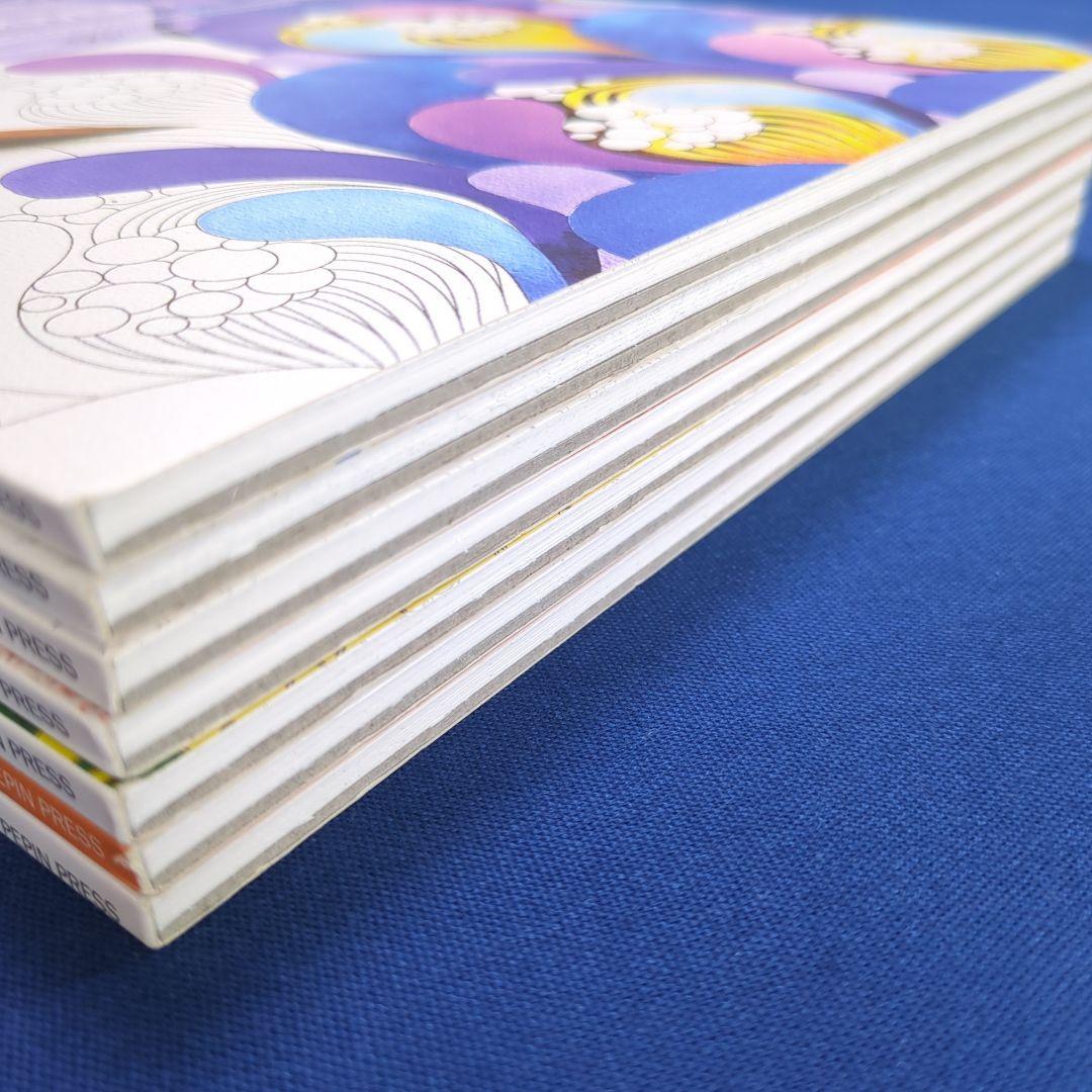 【大人の塗り絵】PEPIN（ペピン ）カラーリングブック 7冊セット