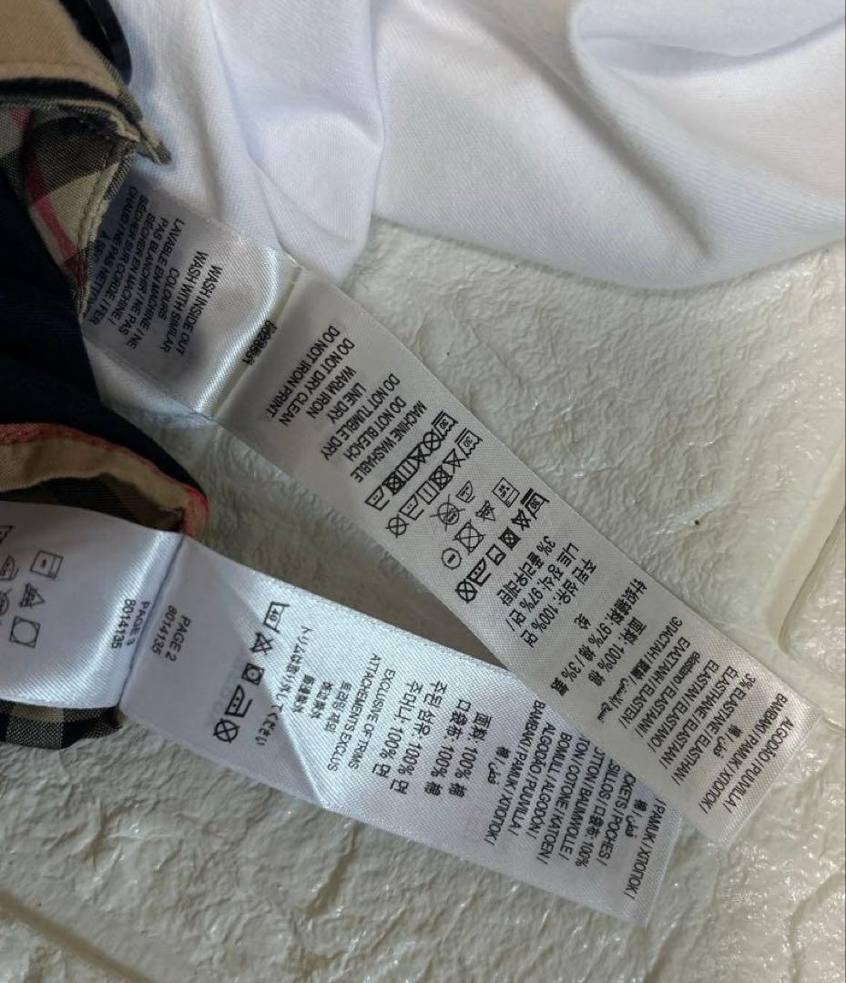 ☆BERBERRY☆Tシャツ&ノバチェックハーフパンツ2着セット　男の子140