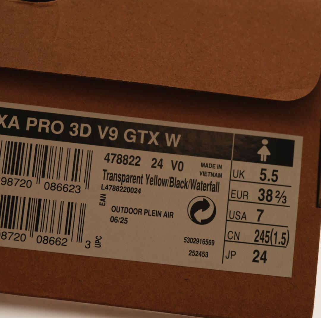 タグ付き未使用品 SALOMON XA PRO 3D V9 GORE-TEX