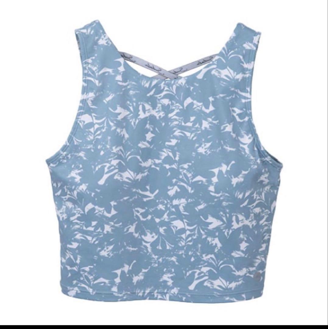 SUKALA アメリカンスリーブタンクトップ・トレンカレギンス 上下セット Ｌ