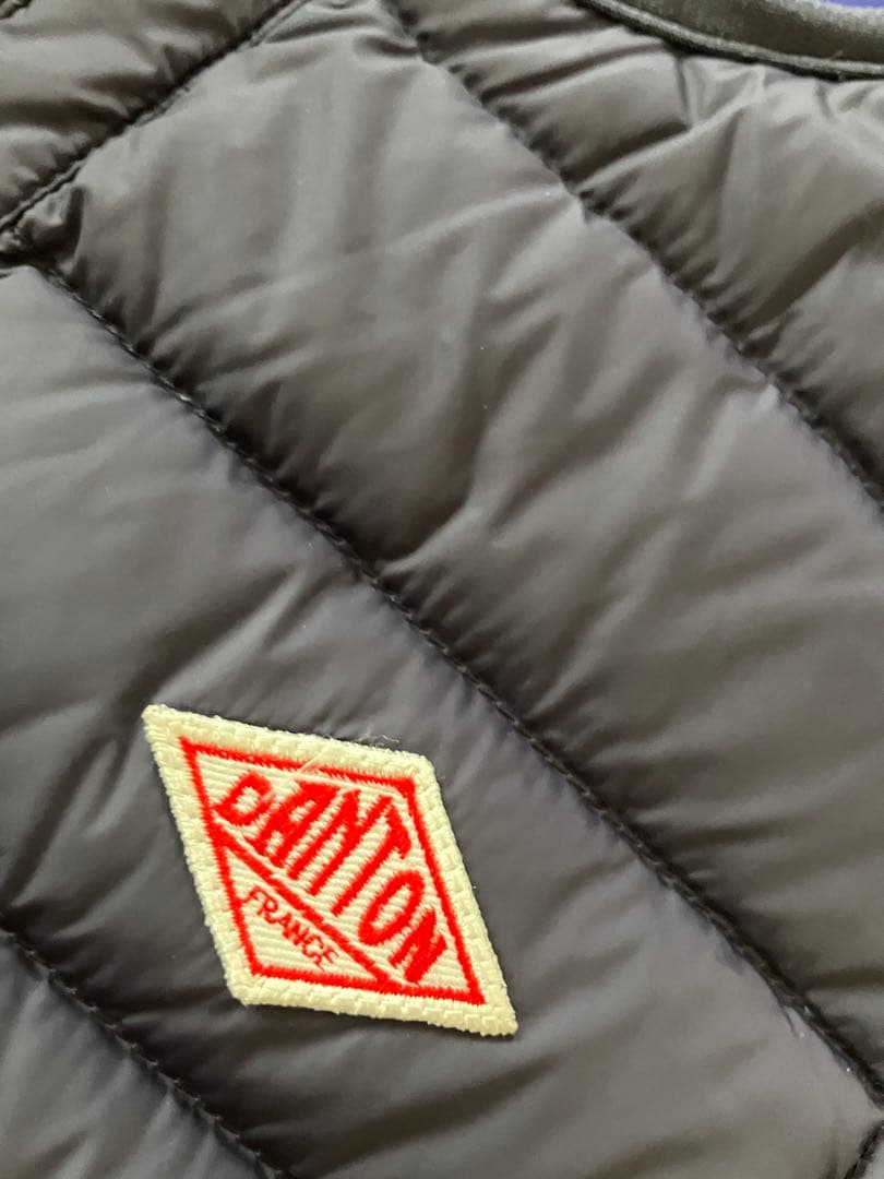 DANTON ダウンベスト ネイビー