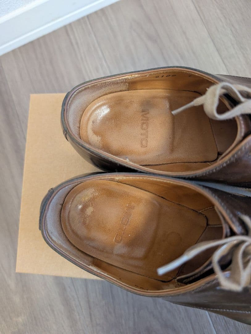 MOTO 2100 コードバン プレーントゥ サイズ1