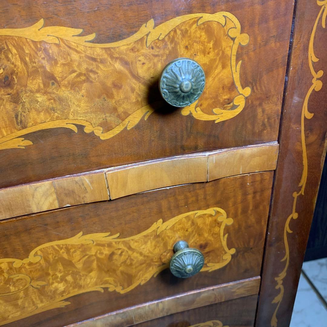 パ*ラ様 イタリア　アンティーク　象嵌