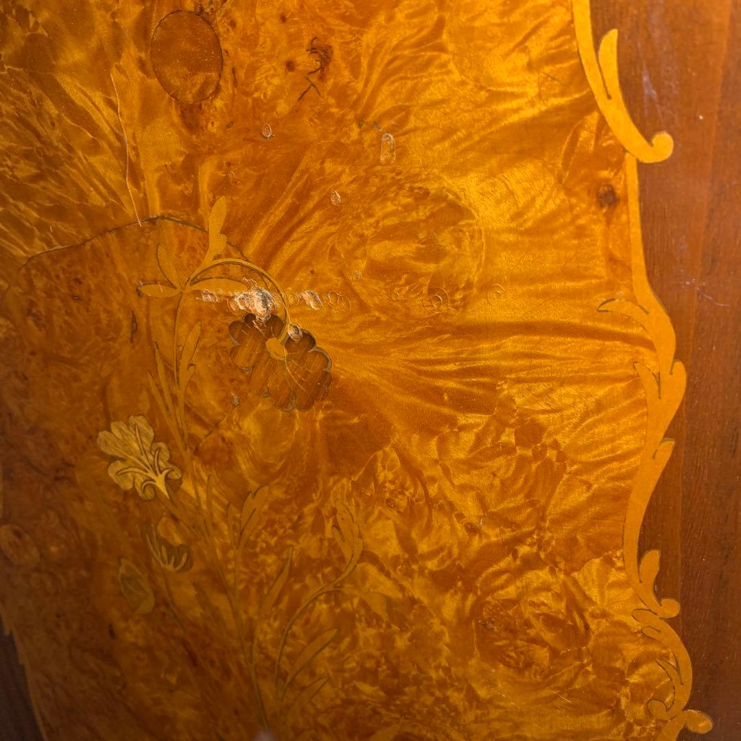 パ*ラ様 イタリア　アンティーク　象嵌