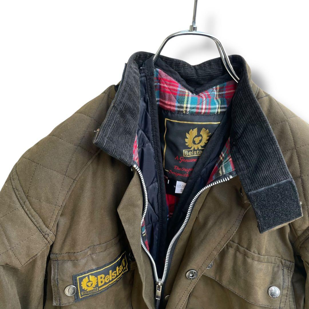 ベルスタッフ トライアルマスター 2way オイルド ジャケット size S