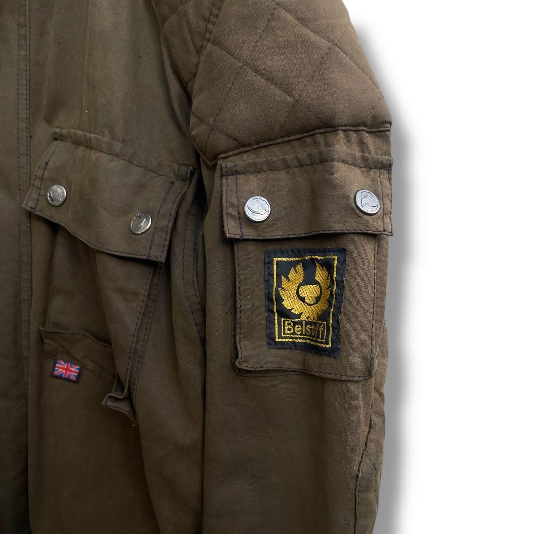ベルスタッフ トライアルマスター 2way オイルド ジャケット size S