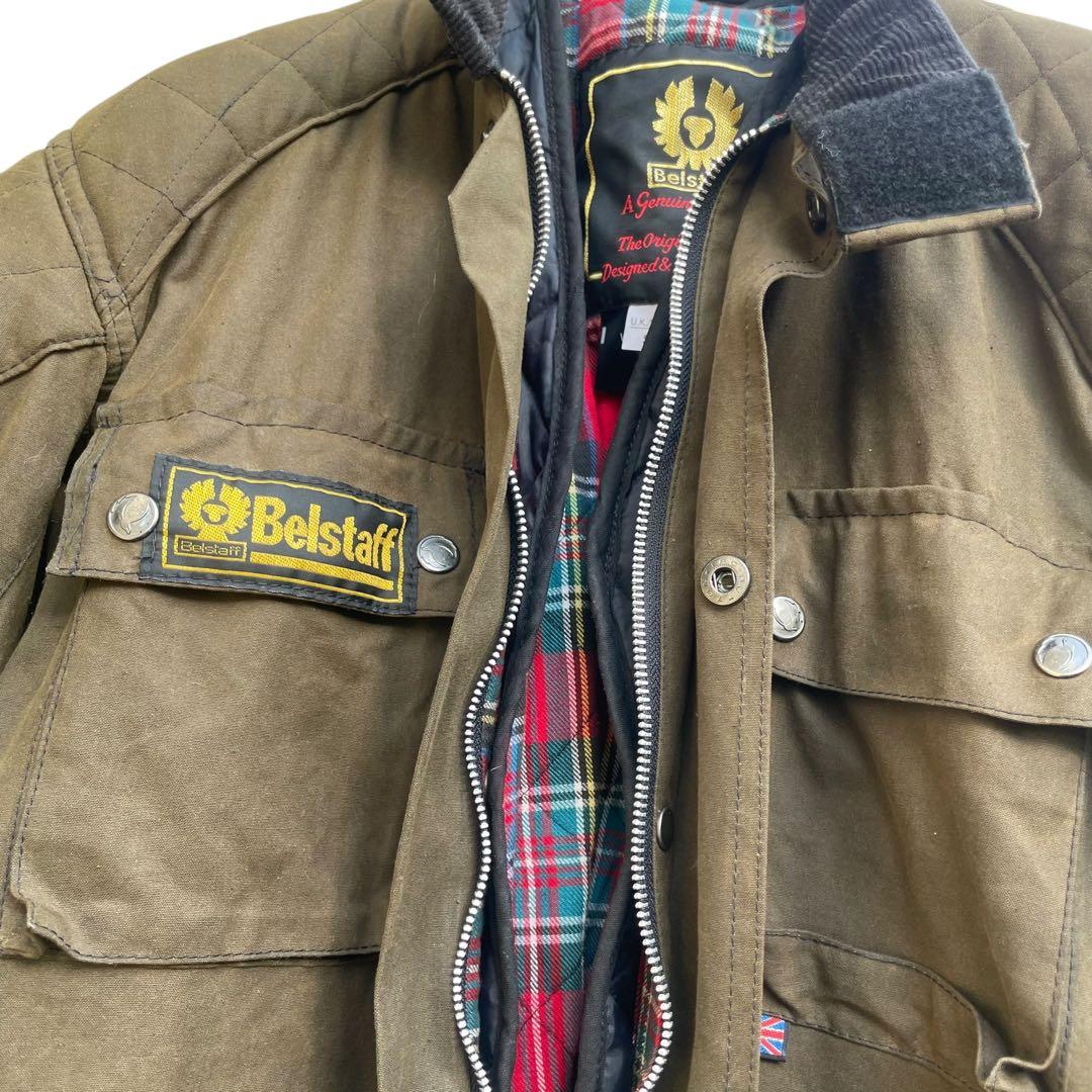 ベルスタッフ トライアルマスター 2way オイルド ジャケット size S