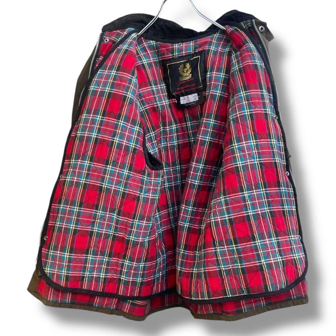 ベルスタッフ トライアルマスター 2way オイルド ジャケット size S