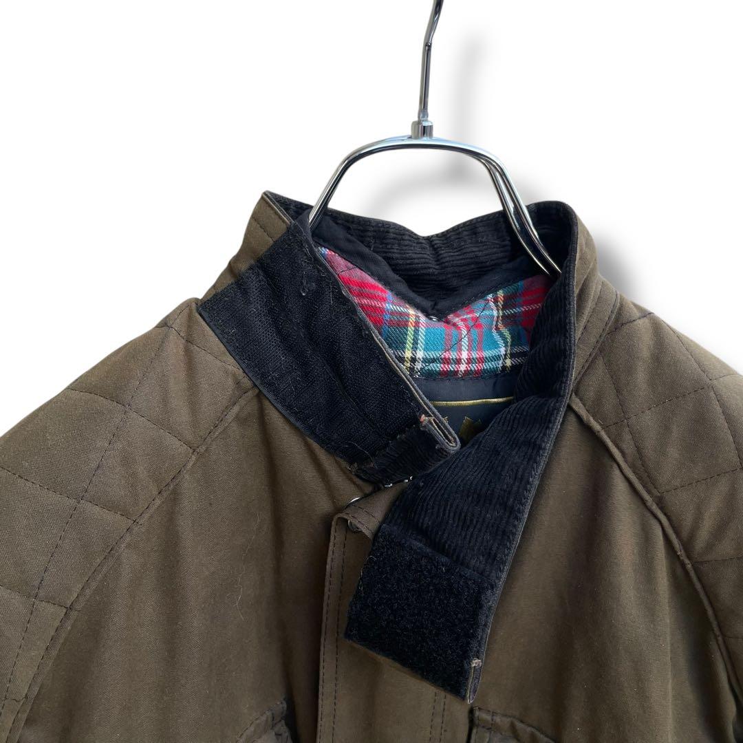 ベルスタッフ トライアルマスター 2way オイルド ジャケット size S
