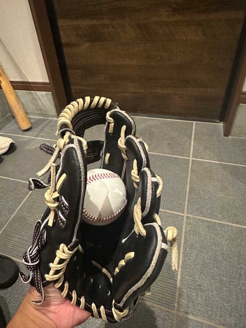 teppen 硬式グローブ 黒