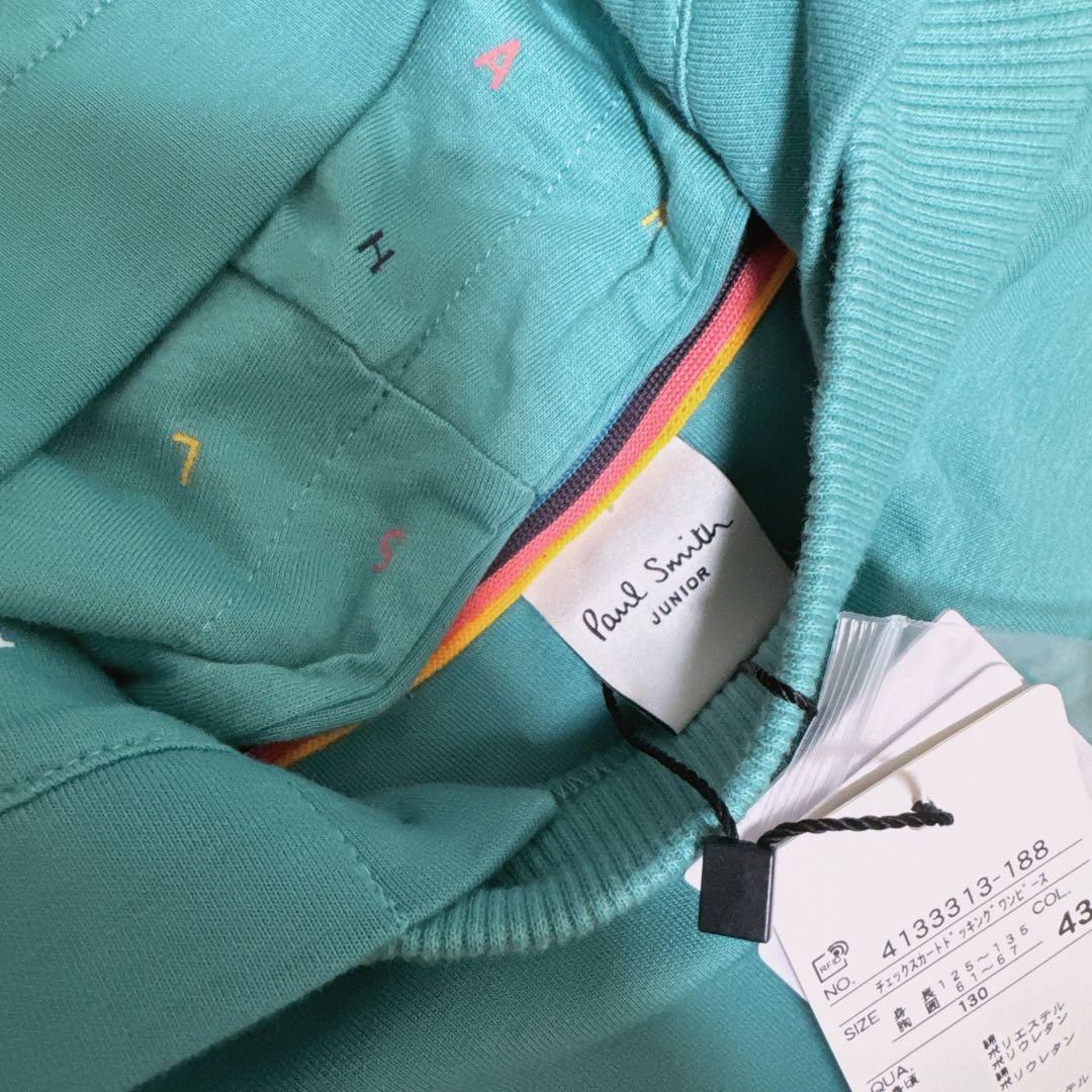 Paul Smith JUNIOR チェックスカートドッキングワンピース　130