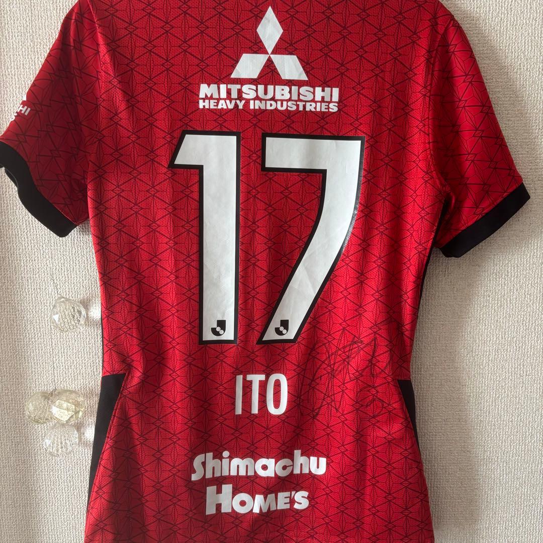 サイン入り　レア　浦和レッズ　ユニフォーム　2021