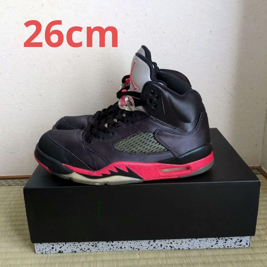 Jordan Air Jordan 5 retroサテンブラック