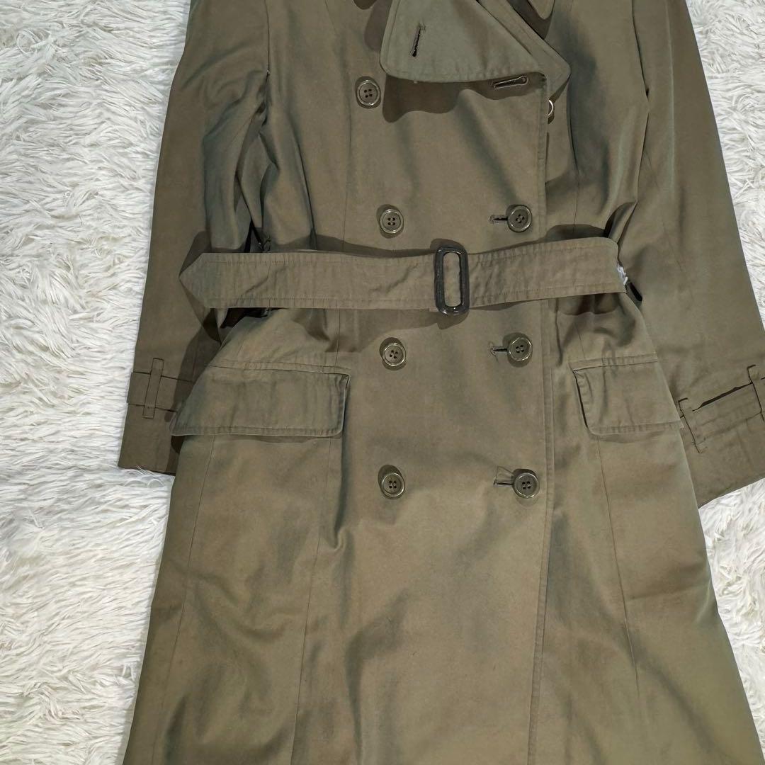 ヴィンテージ✨訳あり✨バーバリーズ トレンチコート カーキ色 ノバチェック