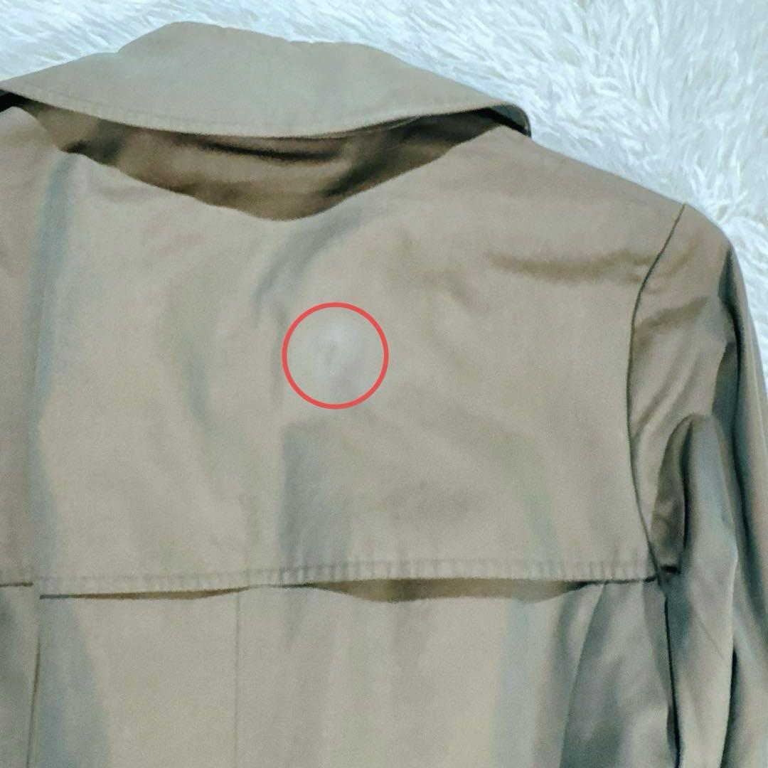 ヴィンテージ✨訳あり✨バーバリーズ トレンチコート カーキ色 ノバチェック