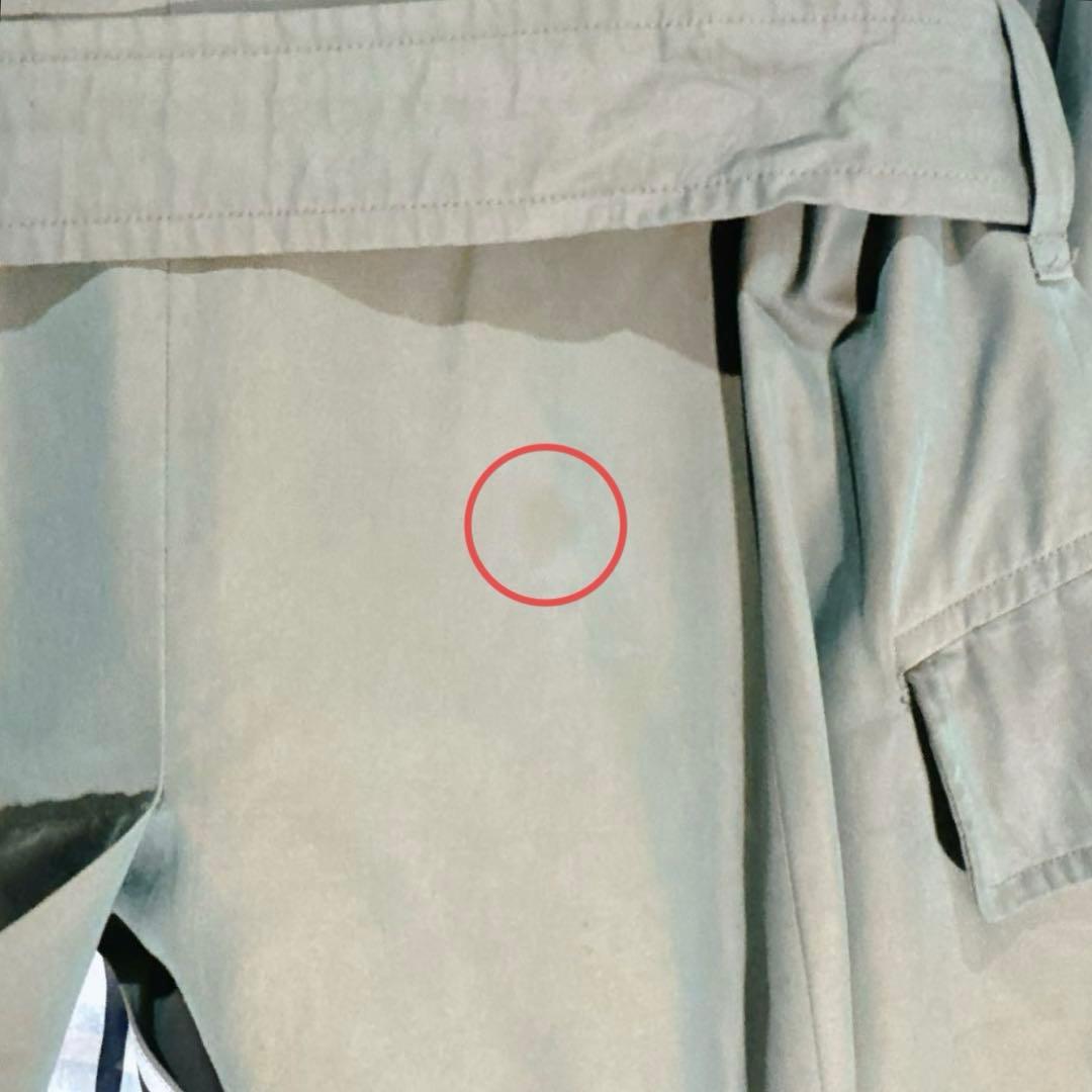 ヴィンテージ✨訳あり✨バーバリーズ トレンチコート カーキ色 ノバチェック