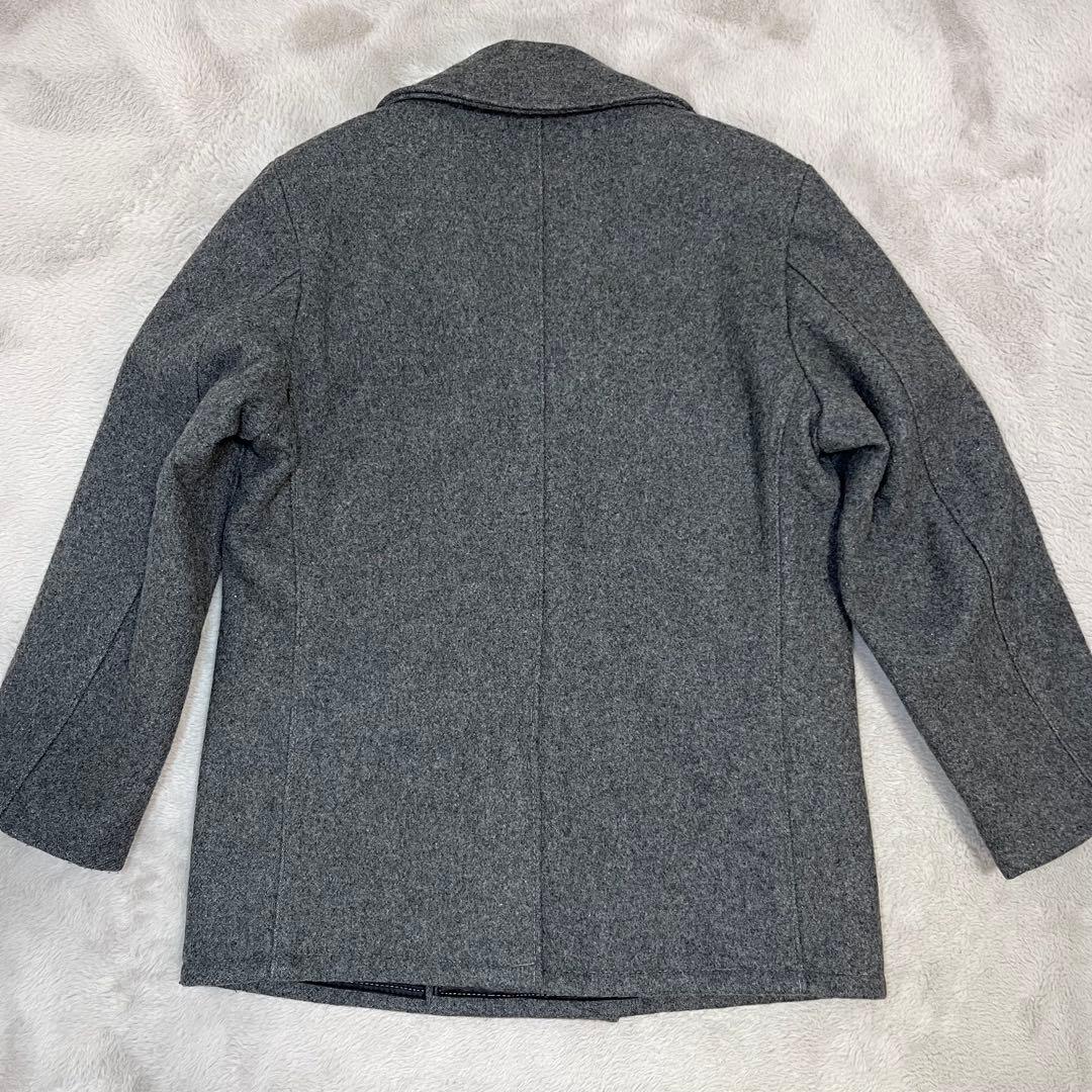 ☆極美品☆ Schott ショット ウール ピーコート グレー USA製 40