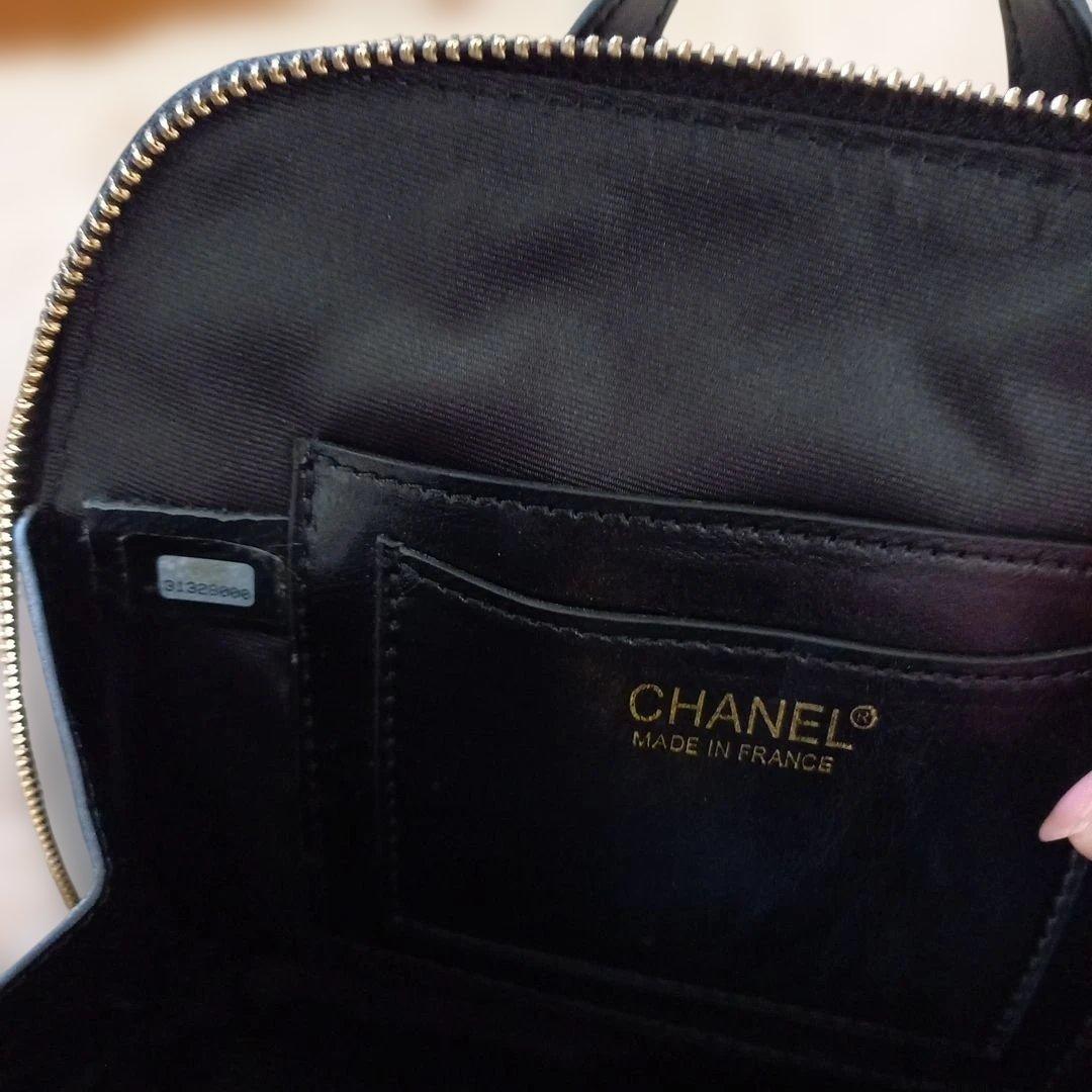 シャネル ♡ノベルティ ♡ブラック リュック バッグ ♡チェーン♡ミニバッグ付