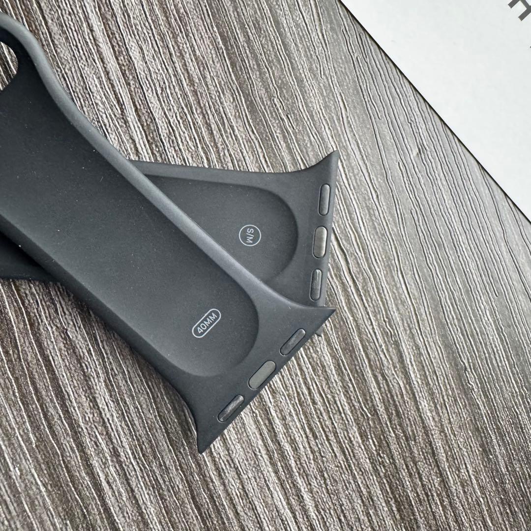 2571 ほぼ未使用　Apple Watch エルメス　ブラック　スポーツバンド