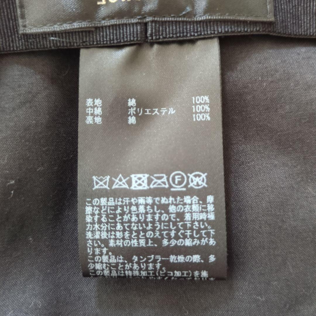 PINKHOUSEフリルデザイン ベレー帽 黒