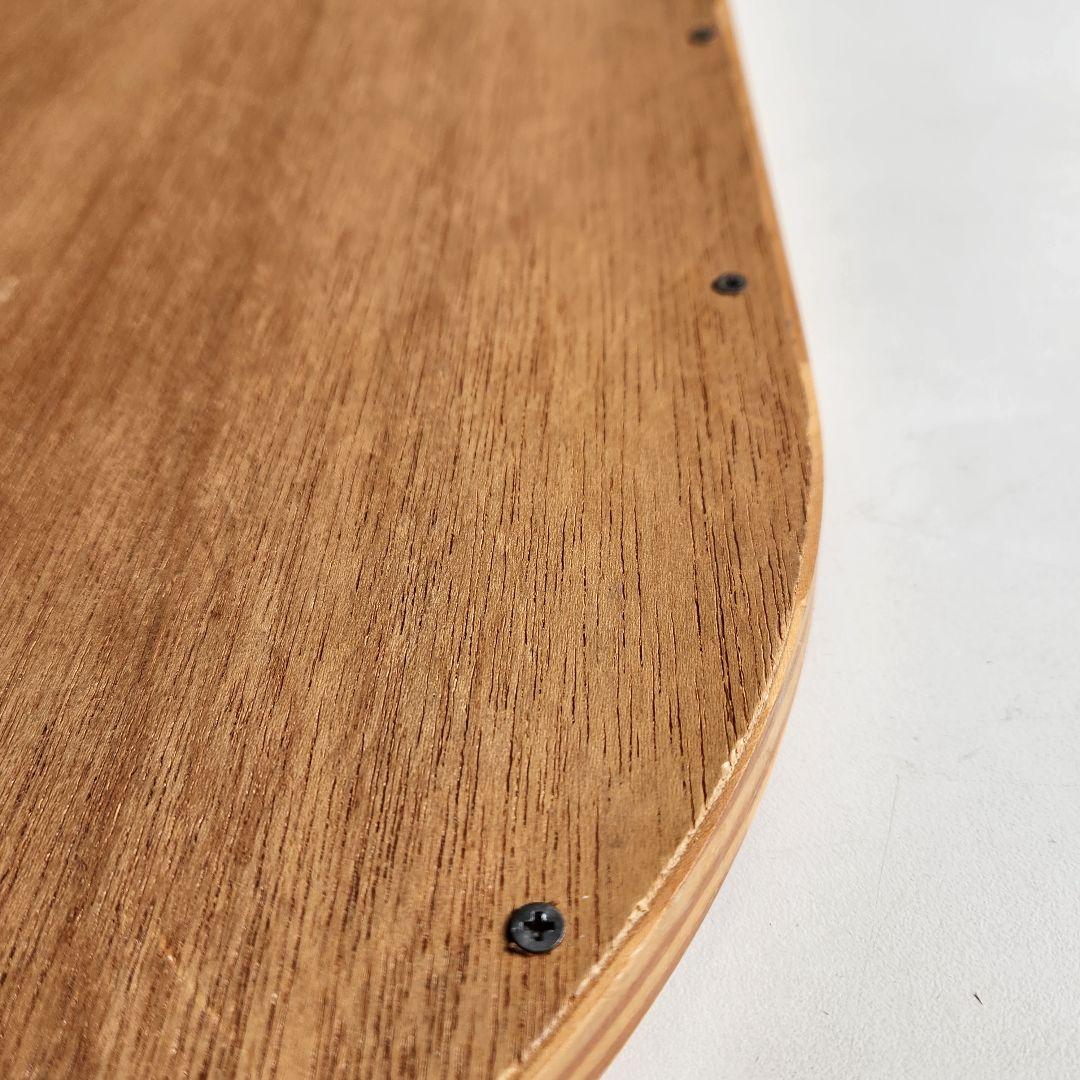 希少　ヴィンテージ　木製フレーム　オーバル　ウォールミラー 壁掛け鏡 天然木 鏡